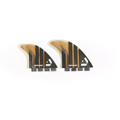 DORSAL Surfboard Fins Quad 4 Set FCS Compatible-3